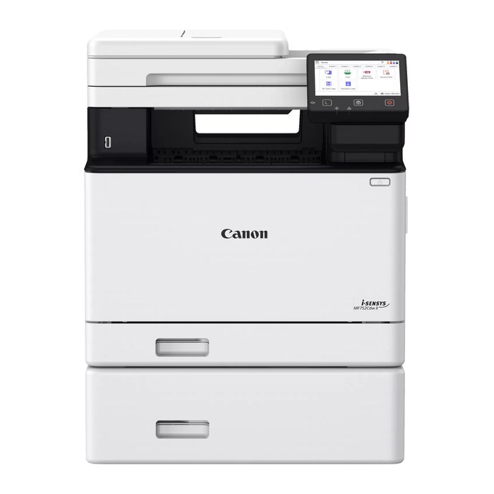 Canon i-SENSYS MF752Cdw II 3 in 1 Farblaser-Multifunktionsdrucker grau