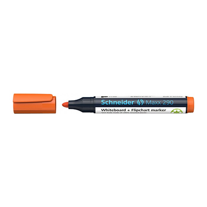 Schneider Maxx 290 Whiteboard- und Flipchart-Marker orange 2,0 - 3,0 mm, 1 St.