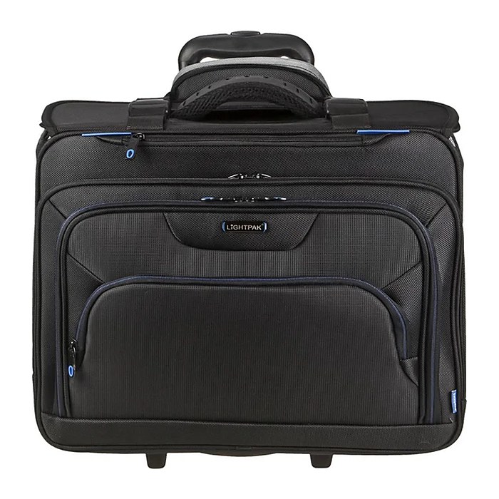 LIGHTPAK Laptop-Trolley PIONEER Kunstfaser schwarz 47,0 x 27,0 x 38,0 cm