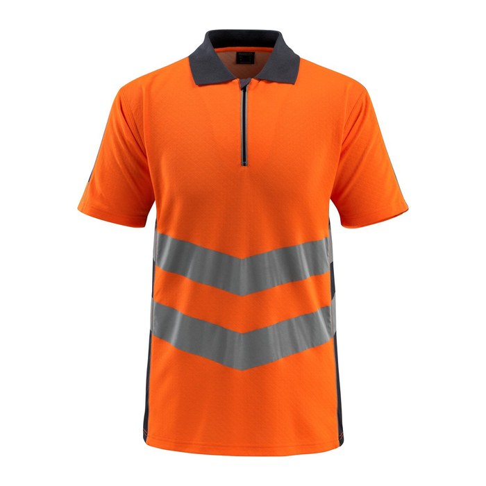 MASCOT® unisex Warnschutz Shirt Murton orange, schwarzblau Größe 3XL, 1 St.