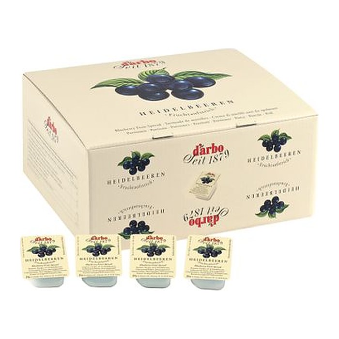 d’arbo Heidelbeere Fruchtaufstrich, 100x 25,0 g