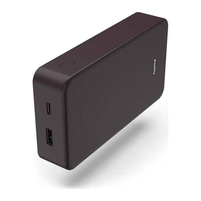 hama Colour 20 Powerbank 20.000 mAh Pflaume