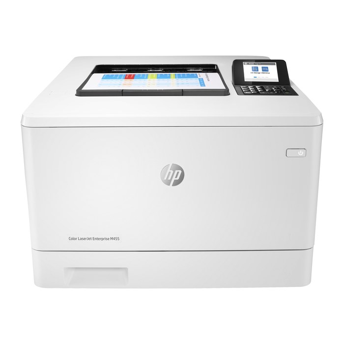 HP Color LaserJet Enterprise M455dn Farb-Laserdrucker weiß