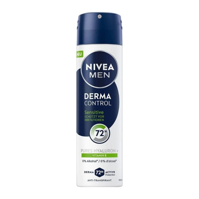 NIVEA MEN DERMA CONTROL Sensitive Deo-Spray 150,0 ml