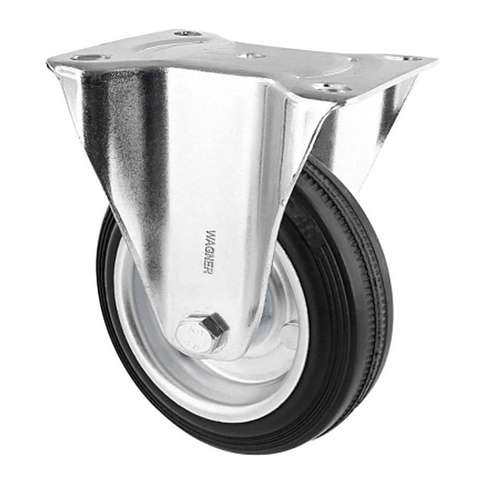WAGNER® design yourself Transportgeräte-Bockrolle RO 8184 silber