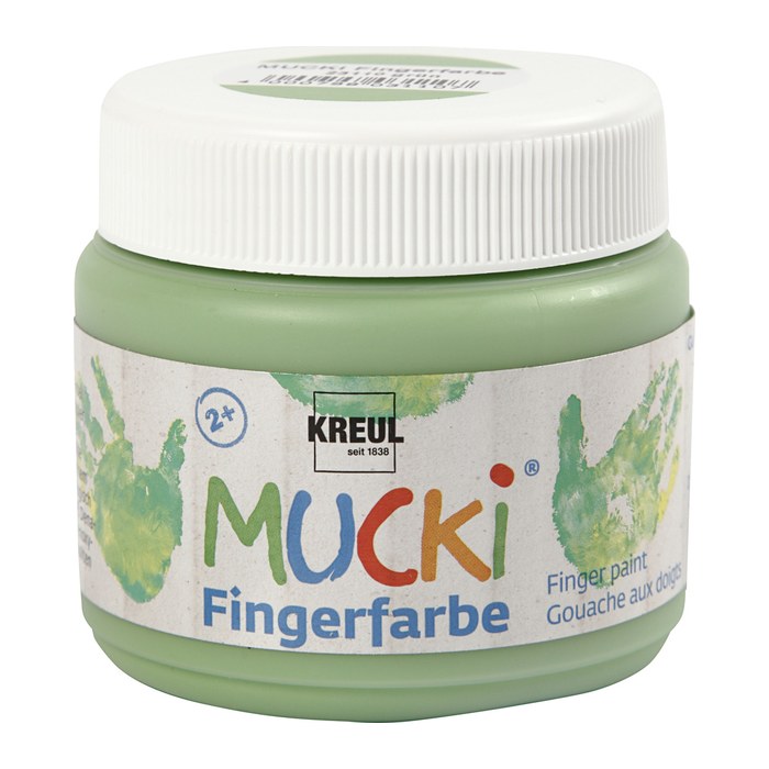 KREUL MUCKI Fingerfarbe grün 150,0 ml, 1 St.