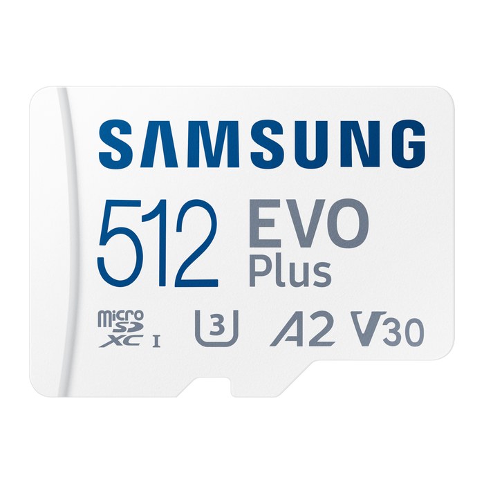 SAMSUNG Speicherkarte microSD EVO PLUS (2024), 512 GB, 1 St.