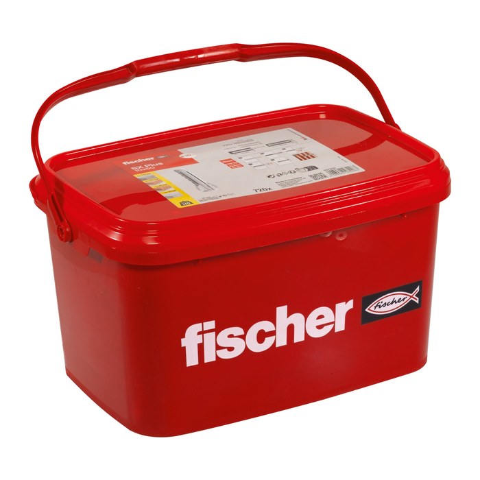 fischer SX Plus 10x50 im Eimer 567900 Spreizdübel Ø 10 mm x 50 mm, 720 St.
