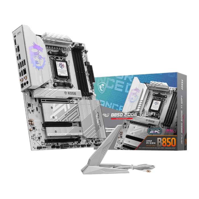 MSI MPG B850 EDGE TI Wifi (B850,AM5,ATX,DDR5)