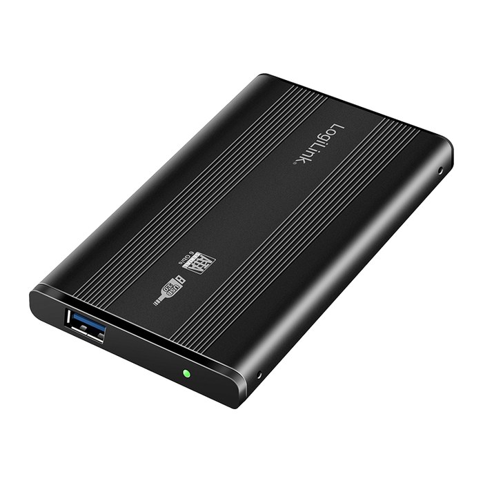 Logilink Geh. 6.3cm (2,5") USB 3.0/SATA Black ALU o. NT