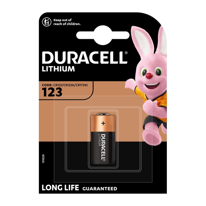 DURACELL Batterie 123 Lithium Fotobatterie 3,0 V, 1 St.