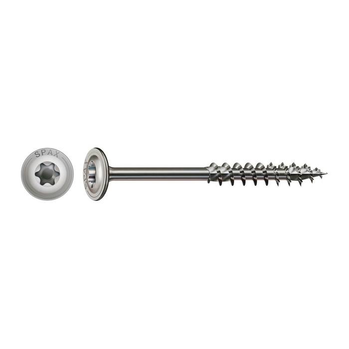 SPAX® Holzbauschrauben T40 Tellerkopf Edelstahl A2 0257000802605 8 mm x 260 mm, 50 St.