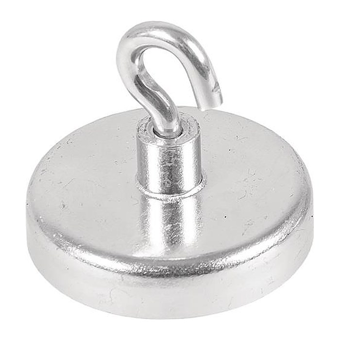 EICHNER Magnethaken silber, Metall Ø 3,6 x 1,7 cm, 5 St.