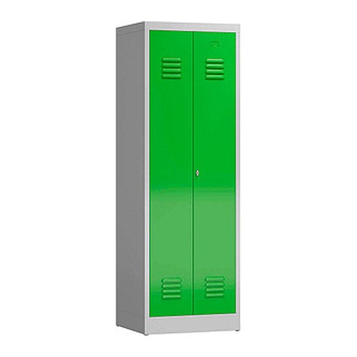 ClassiX Spind gelbgrün, lichtgrau X-510425, 1 Schließfach 59,0 x 50,0 x 180,0 cm