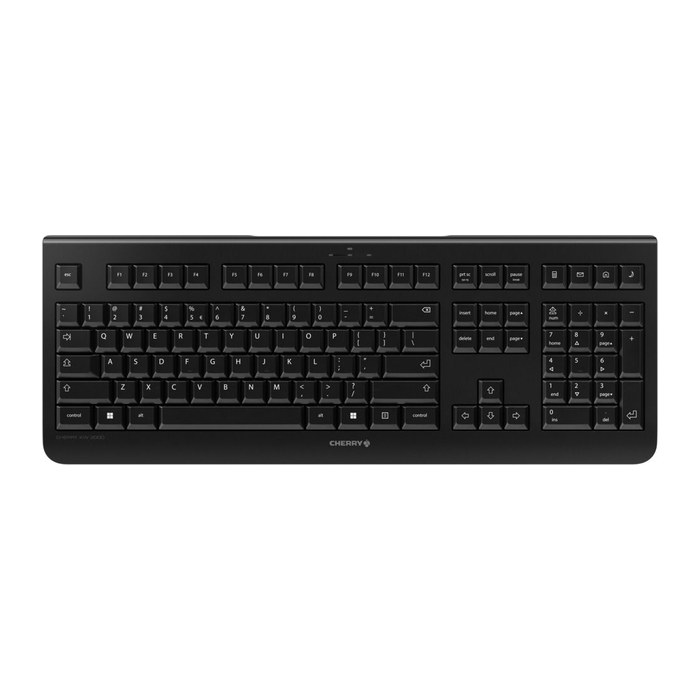 CHERRY KW 3000 Tastatur kabellos schwarz