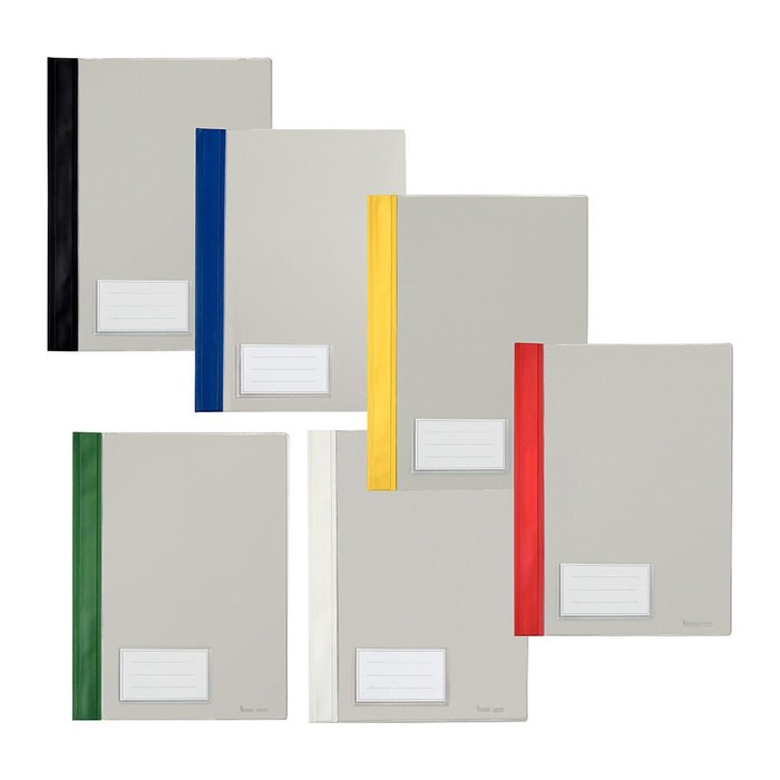 bene Schnellhefter Kunststoff blau DIN A4, 10 St.