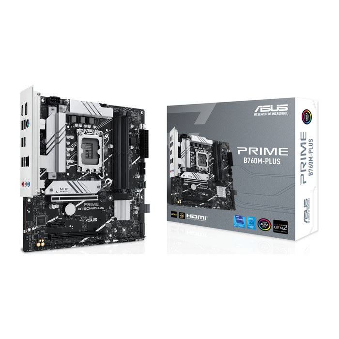 ASUS PRIME B760M-PLUS (INTEL,1700,DDR5,mATX)
