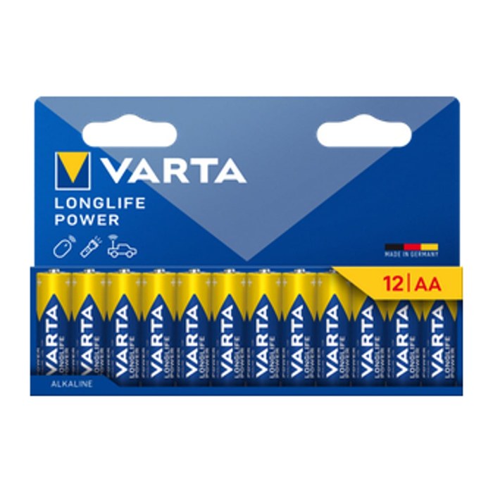 Varta Batterie LONGLIFE Power AA NEU 12St.