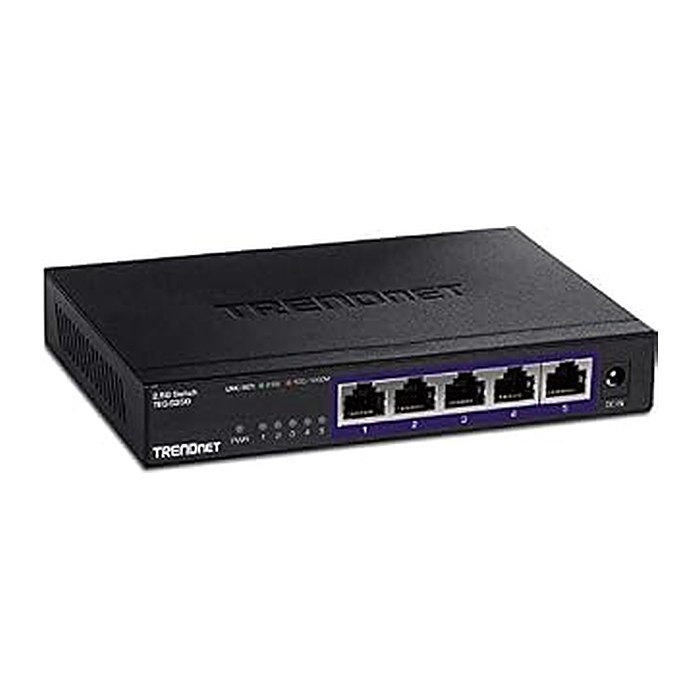 TRENDnet Switch 5-Port 2.5G Unmanaged WallMount