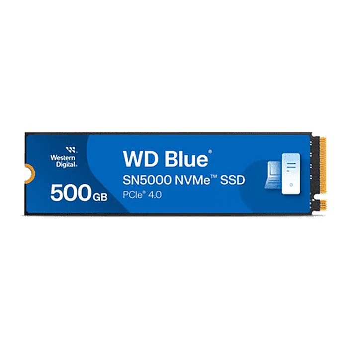 SSD WD Blue M.2 2280 500GB NVMe SN5000 intern