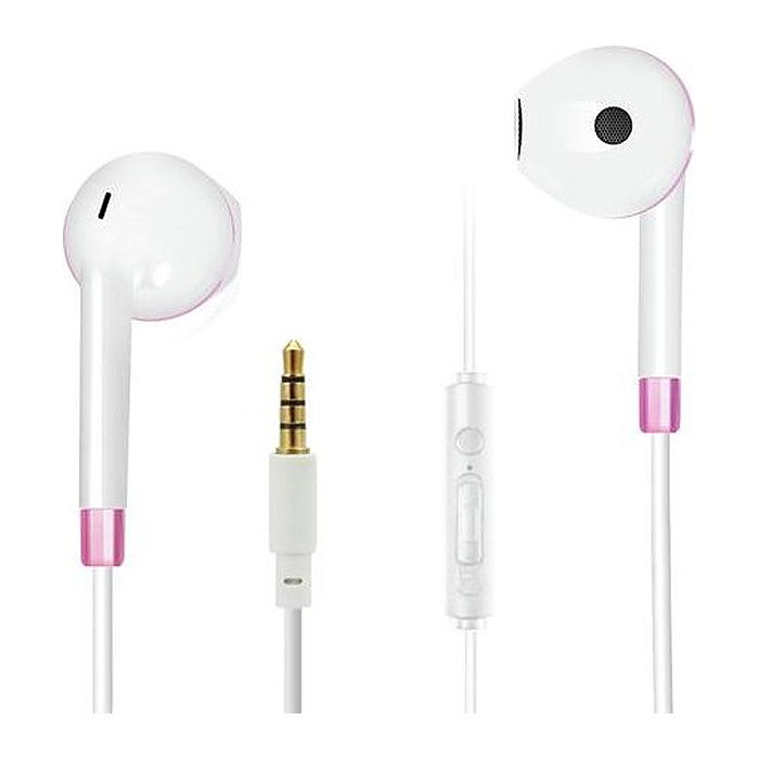 2GO In-Ear Stereo-Headset "Comfort" - weiß/rosé