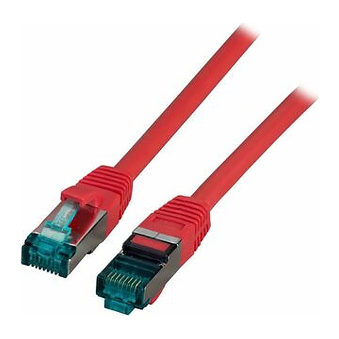 EFB RJ45 Patchkabel S/FTP Cat.6A LSZH 30.00m rot