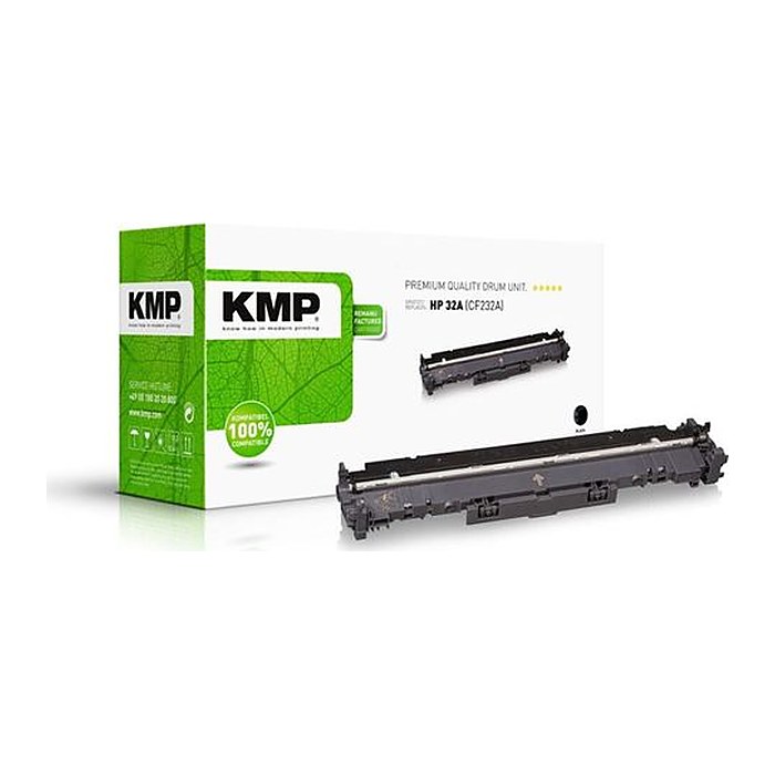 KMP  schwarz Trommel kompatibel zu HP 32A (CF232A)