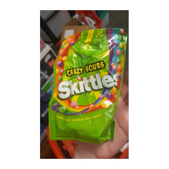 Skittles Crazy Sours Kaubonbons 136,0 g, 1 St.
