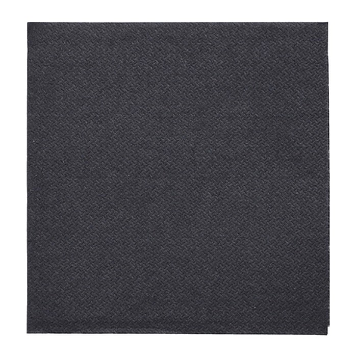 PAPSTAR Servietten Daily Collection schwarz 2-lagig 24,0 x 24,0 cm, 150 St.