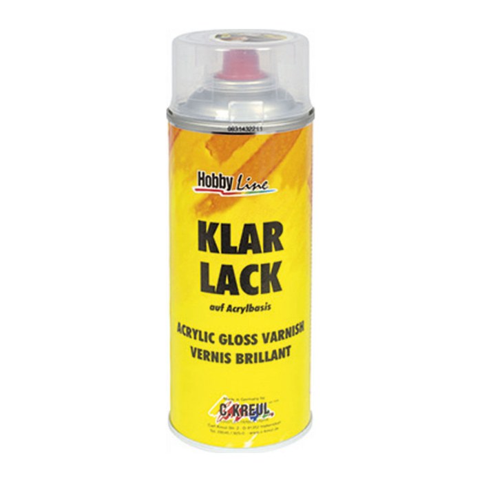 KREUL Klar Sprühlack transparent 400 ml, 1 St.