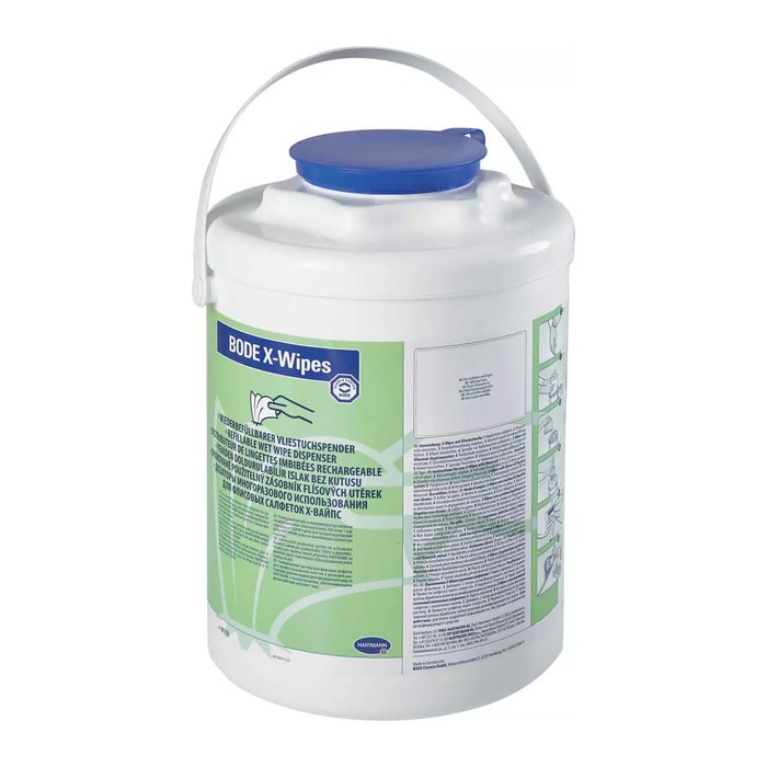 HARTMANN Desinfektionstuchspender BODE X-Wipes 9813700 weiß, blau Kunststoff, 1 St.