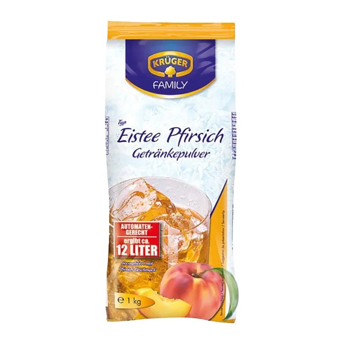 KRÜGER Eistee Pfirsich Getränkepulver 1,0 kg