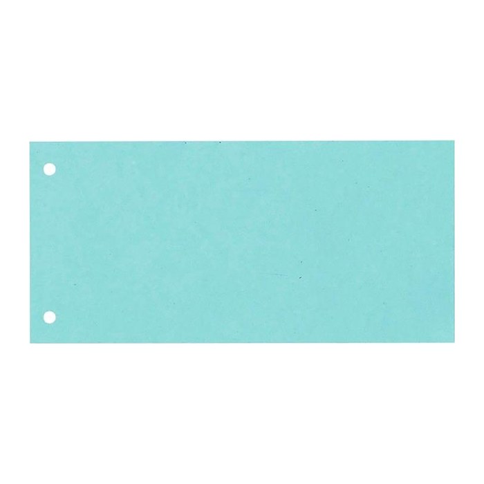 dots Trennstreifen blau, 130 g/qm Karton 23,0 x 10,5 cm, 100 St.