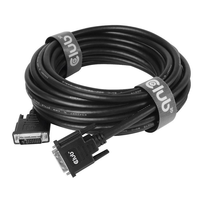 Club3D DVI-Kabel Dual Link (24+1) bidirektional 3m St/St retail