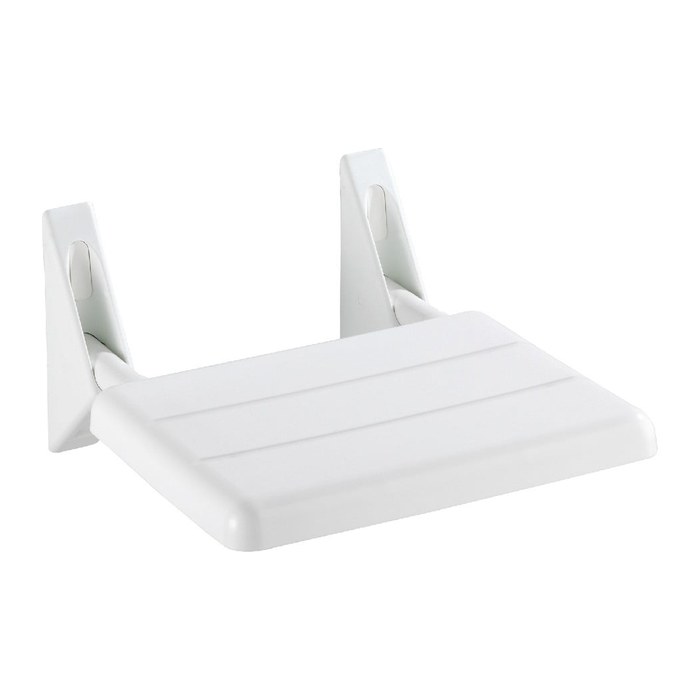 WENKO Duschklappsitz weiß, 1 St.