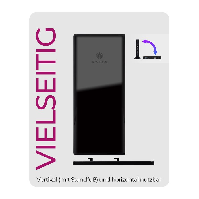 RaidSonic ICY BOX® Dockingstation IB-DK2251AC