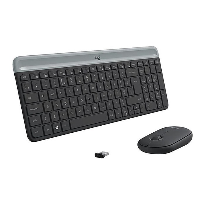 LGN Logitech MK470 Wireless Slim Desktopset US Layout
