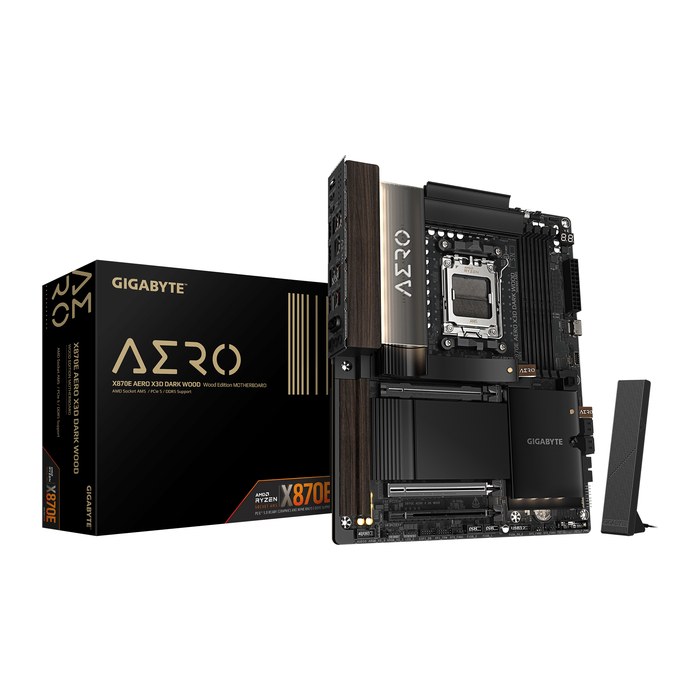 Gigabyte X870E AERO X3D Dark Wood (X870,AM5,ATX,DDR5)