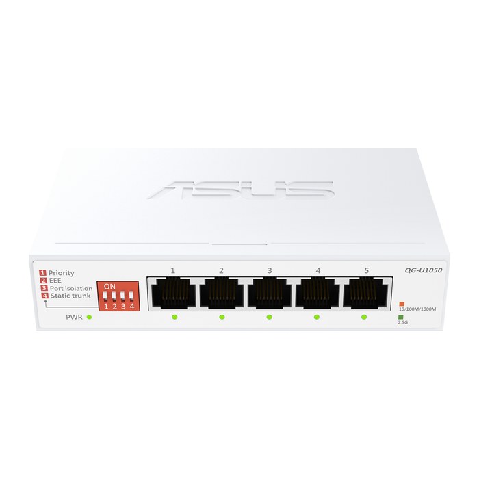 ASUS Switch QG-U1050 5-Port 2.5G Unmanaged Switch