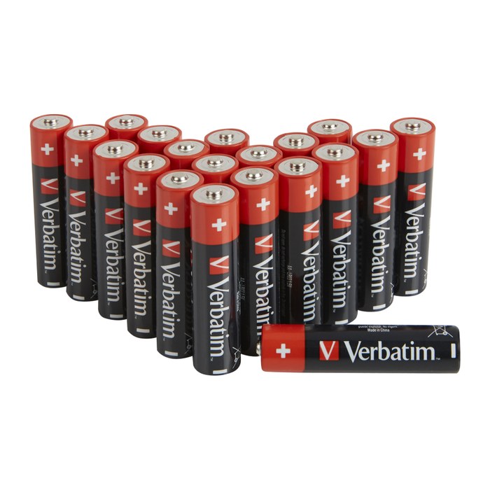 Verbatim Batterien AA Alkaline LR6 20er Pack