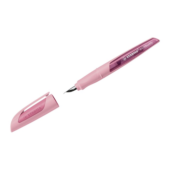 STABILO EASYbuddy Pastel Patronenfüller rosiges rouge M (mittel), 1 St.