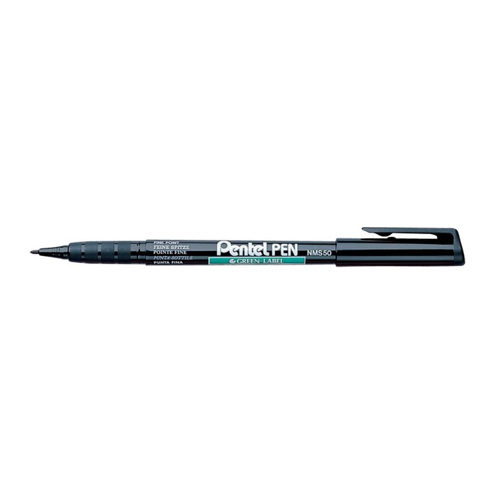 Pentel green Label NMS50-AO Permanentmarker schwarz 1,0 mm, 1 St.