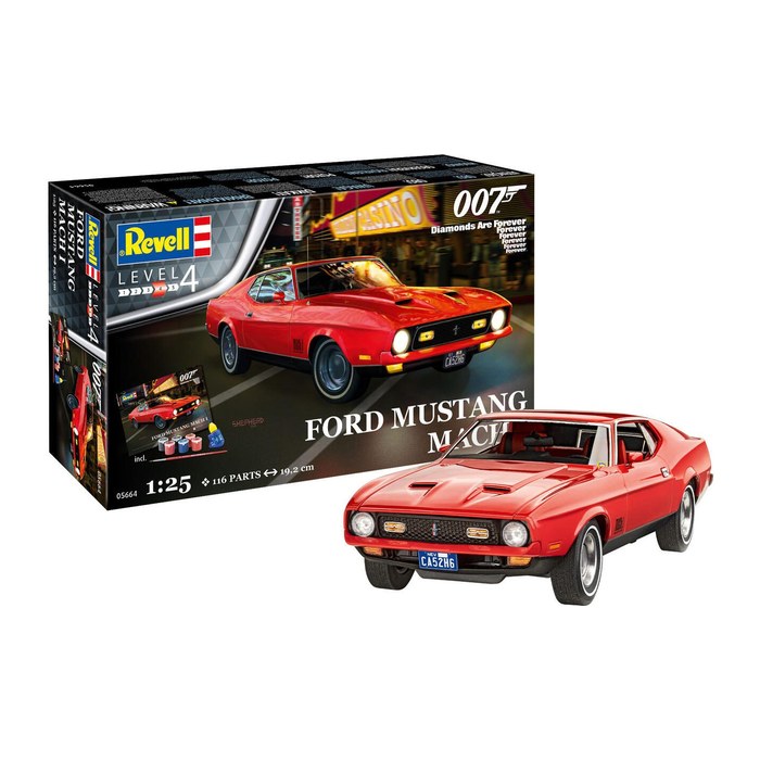 Revell James Bond 007 05664 Ford Mustang Bausatz