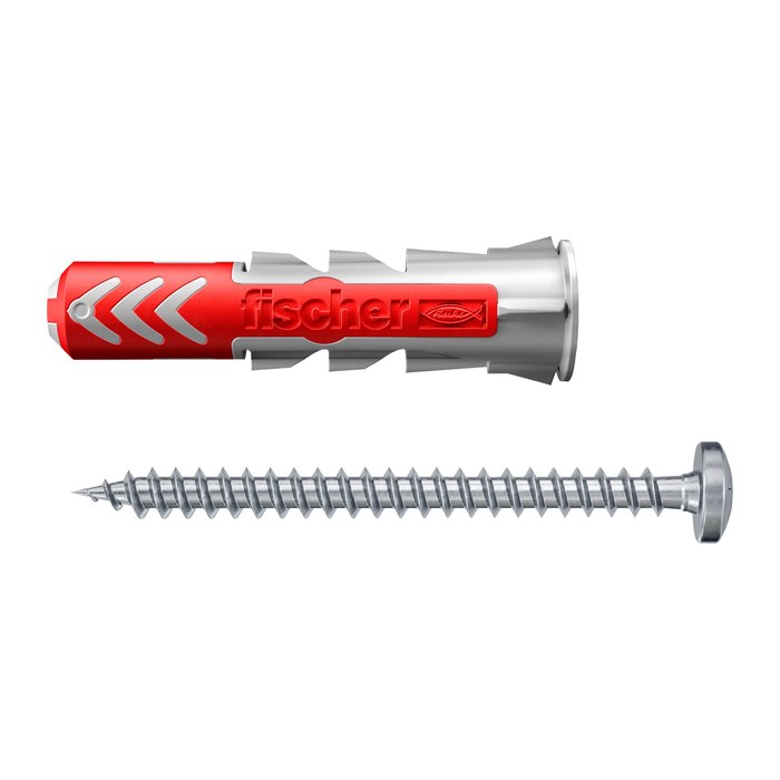fischer DuoPower 6x30 S PH 2K 535463 Dübel mit Schrauben Ø 6 mm x 30 mm, 50 St.