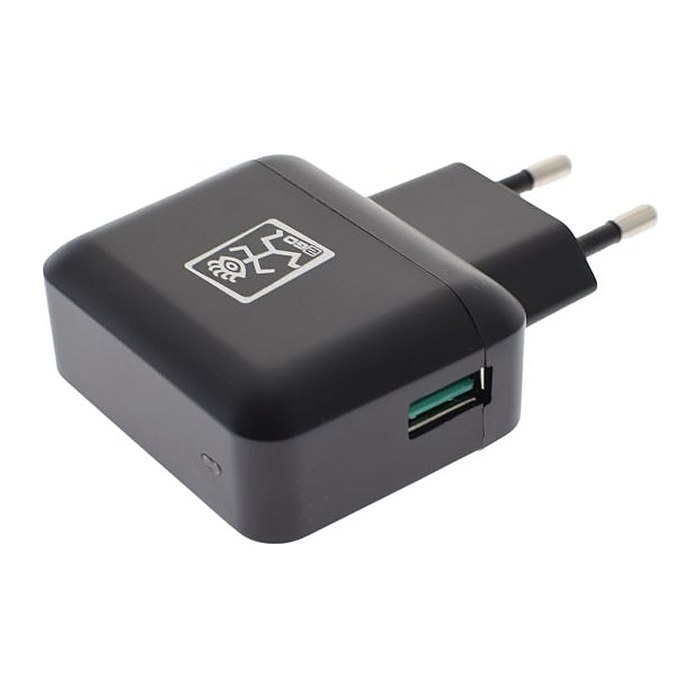 2GO Ladegerät 18W 1-Port 1x USB-A Quick Charge 3.0 schwarz