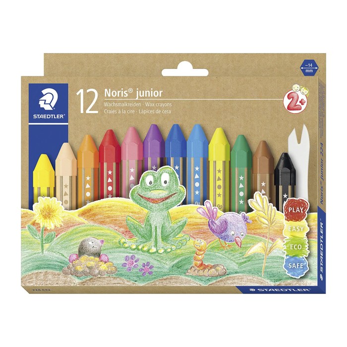 STAEDTLER Wachsmalkreide Noris junior 12er-Set retail