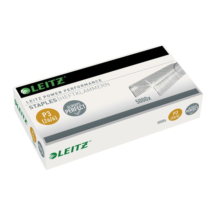 LEITZ Heftklammern 5572 26/6, 5.000 St.