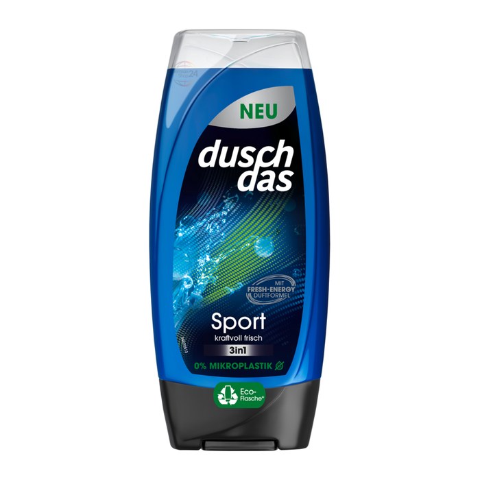 duschdas Sport 3in1 Duschgel & Shampoo 225 ml