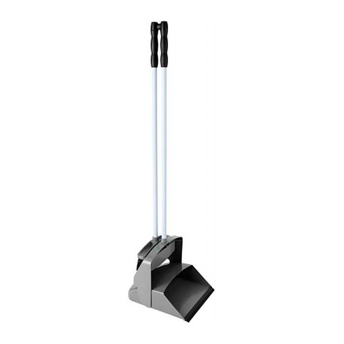 haug® bürsten Kehrgarnitur mit langem Stiel futura grau Kunststoff 30,0 cm breit