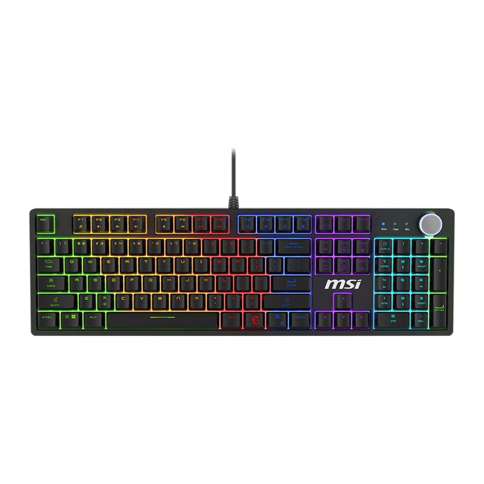 MSI FORGE GK-320 RED DE Gaming Keyboard, verkabelt